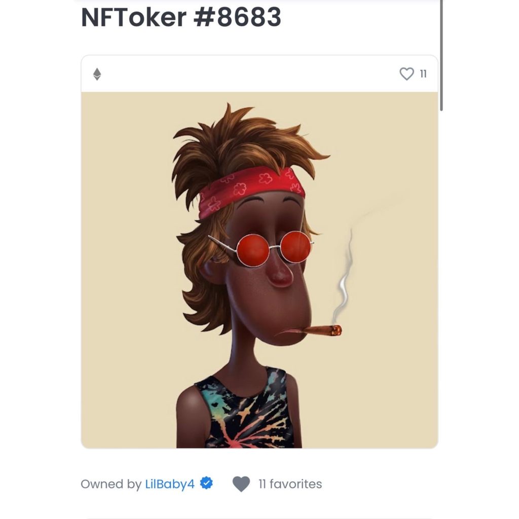 Lil Baby Joins Crypto Cannabis Club, an NFT Community for Weed Tokers -  Black Cannabis Magazine