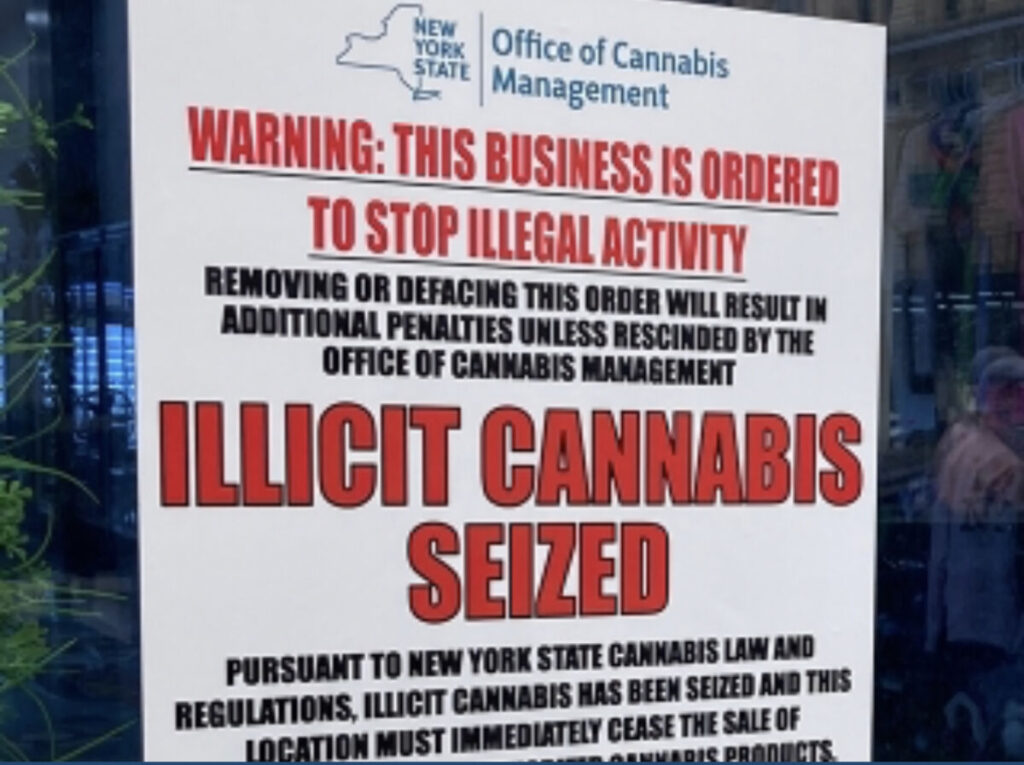 Hochul crackdown unlicensed cannabis