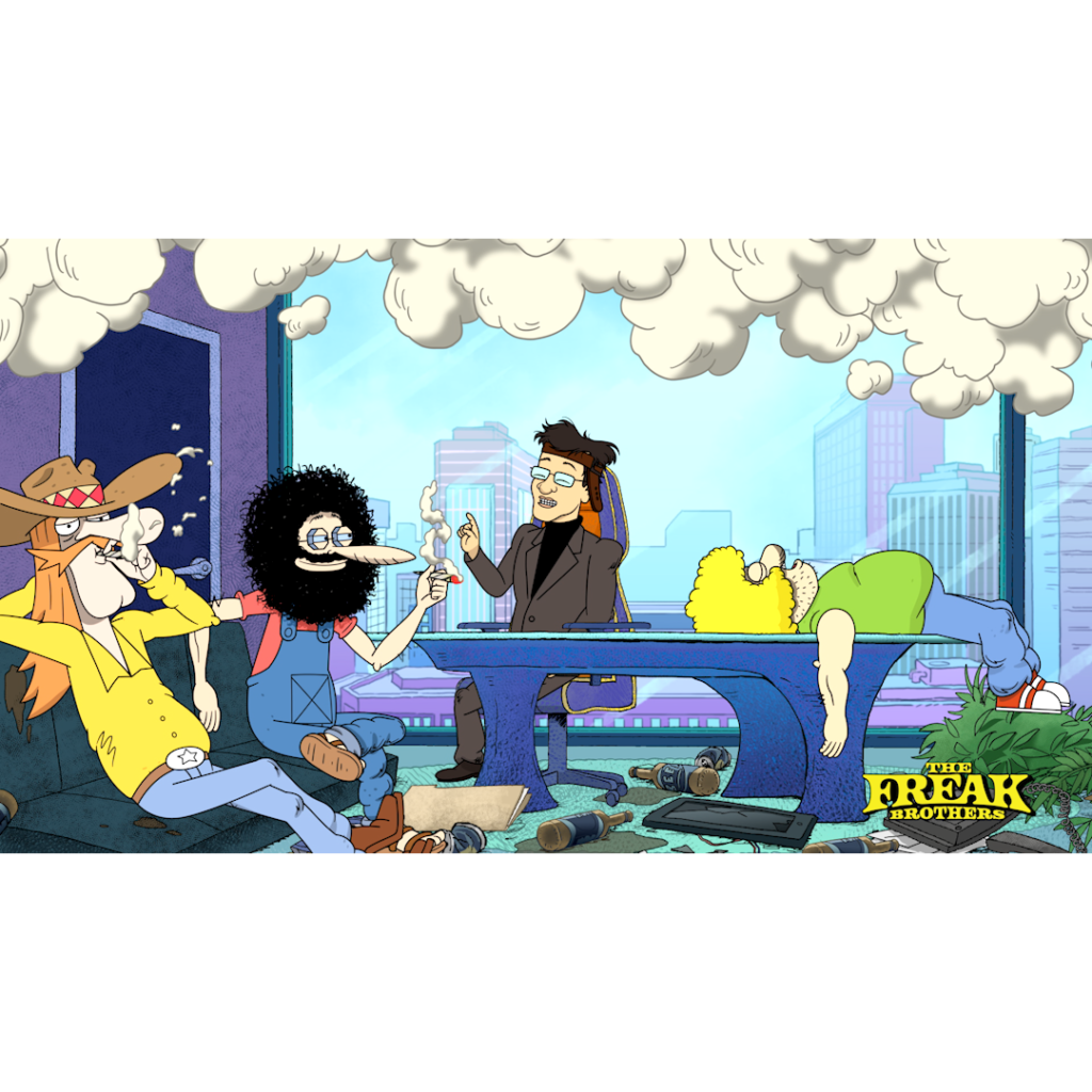 Weedmaps and "The Freak Brothers"