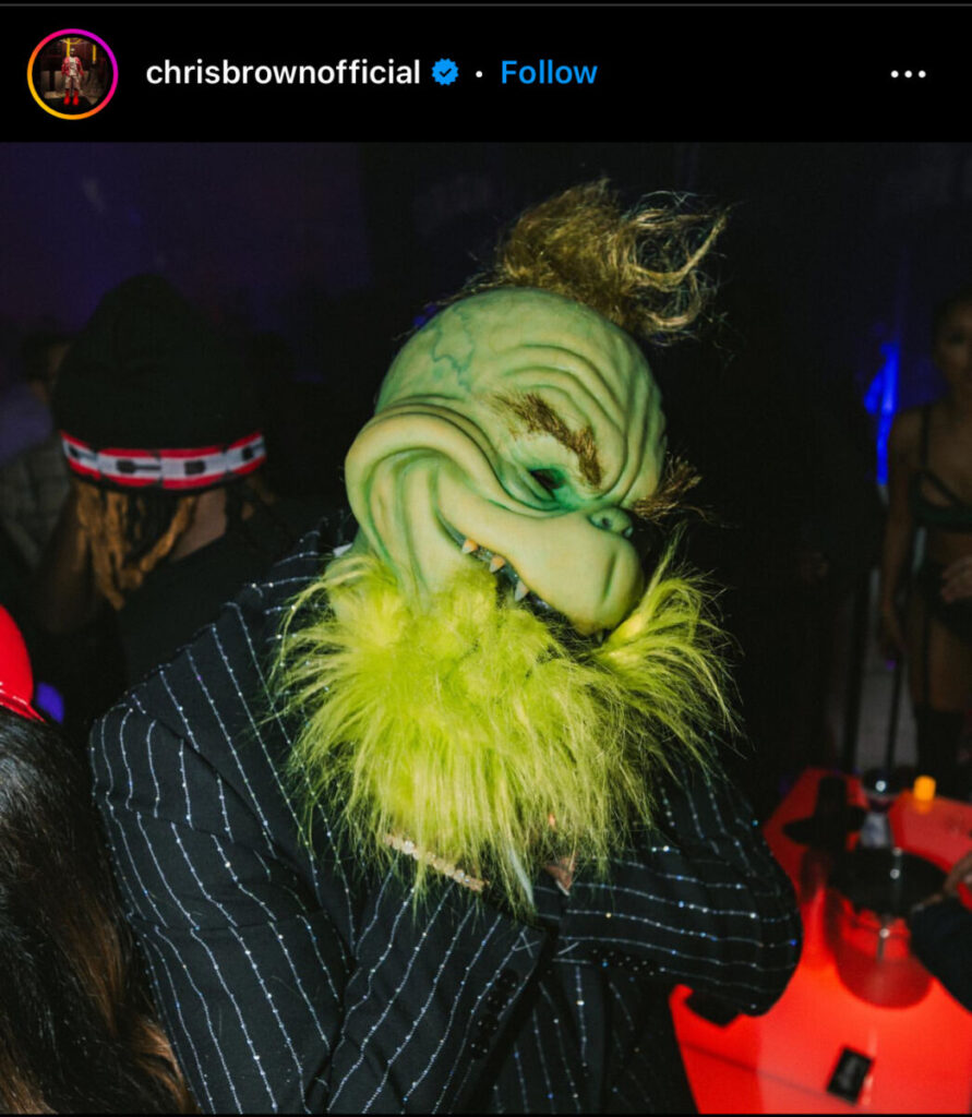 Chris Brown Bussin cannabis