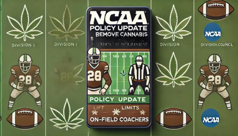 NCAA Council Removes Cannabis from Banned Drug List