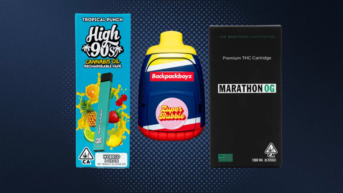 Backpackboyz and Marathon Vapes Pulled in K.U.S.H. Collective Product Recall