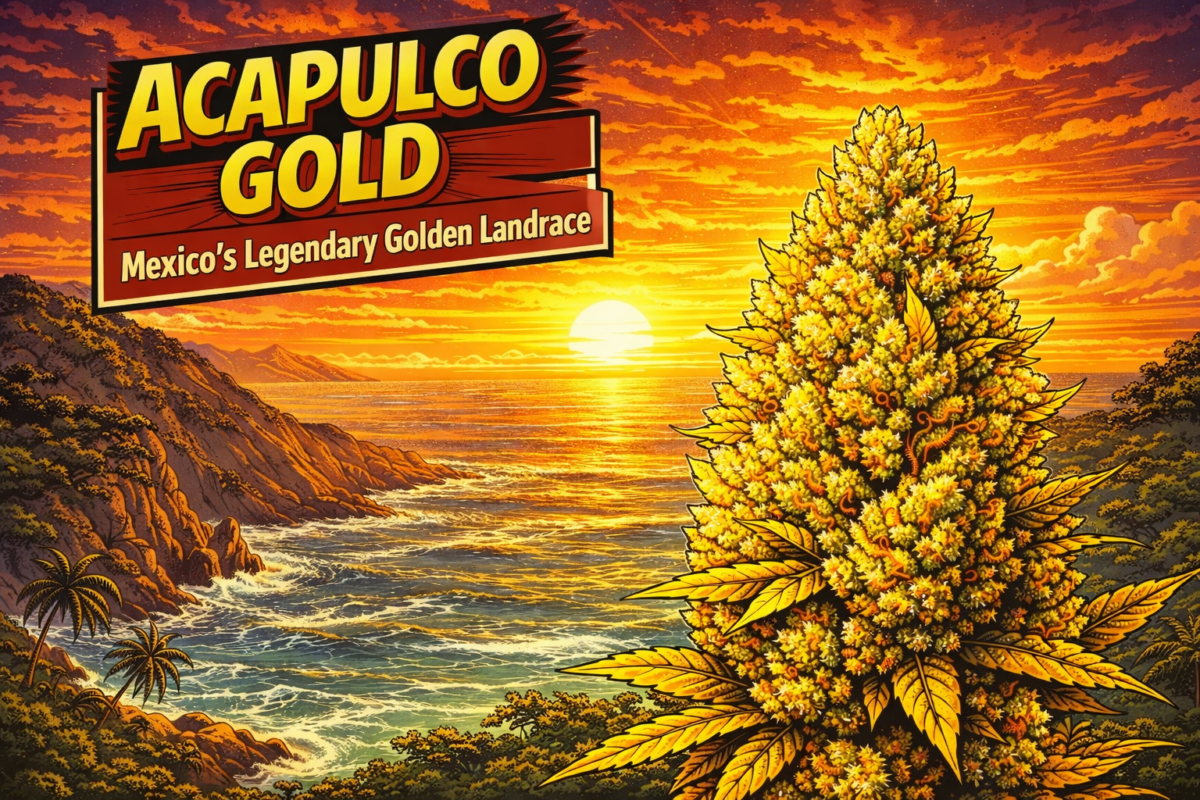 Acapulco Gold Strain: Mexico’s Legendary Golden Landrace