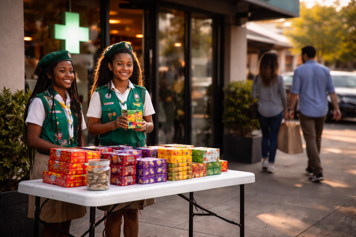 Girl Scouts Cookie Booth Outside NJ Dispensary Goes Viral