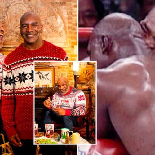 Mike Tyson and Evander Holyfield Reunite to Launch ‘Holy Ears’ Cannabis Edibles
