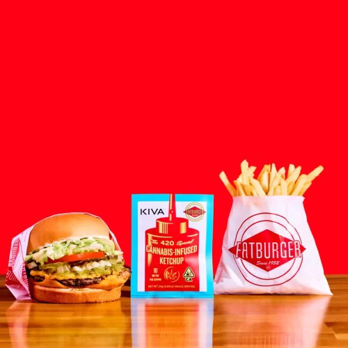 Feast on a Higher Level: Kiva x Fatburger Release Limited Edition Cannabis-Infused Ketchup for 4/20