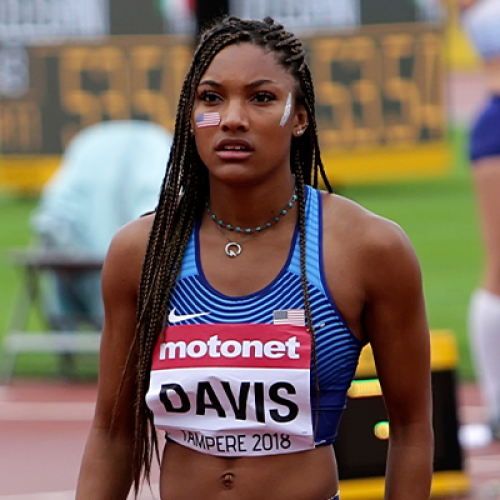 Long Jumper Tara Davis-Woodhall Suspended and Stripped of Title: Cannabis Debate Rekindled