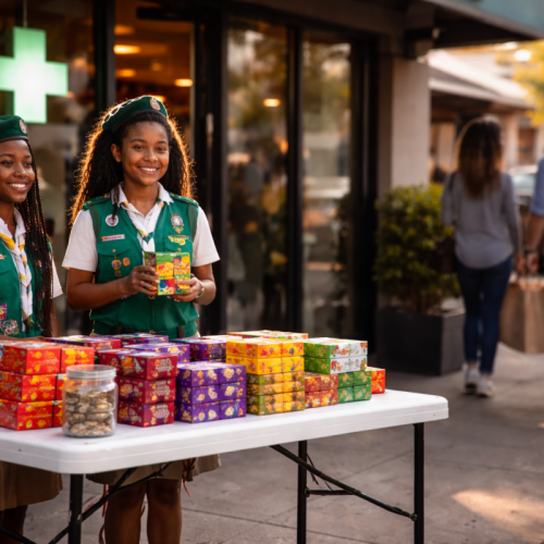 Girl Scouts Cookie Booth Outside NJ Dispensary Goes Viral